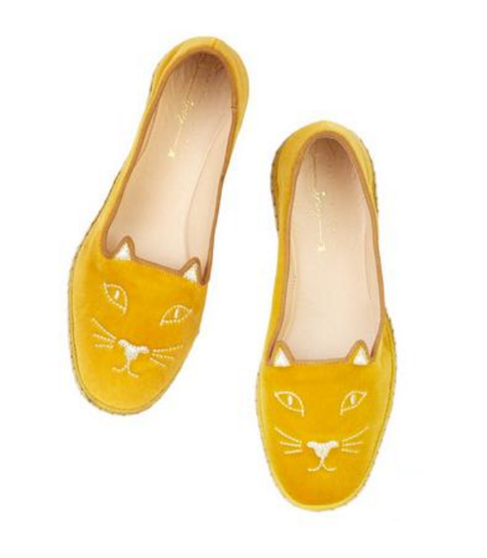Charlotte Olympia Yellow boys Loafer