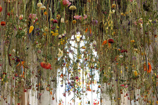 Rebecca Louis Law Hanging Flowers